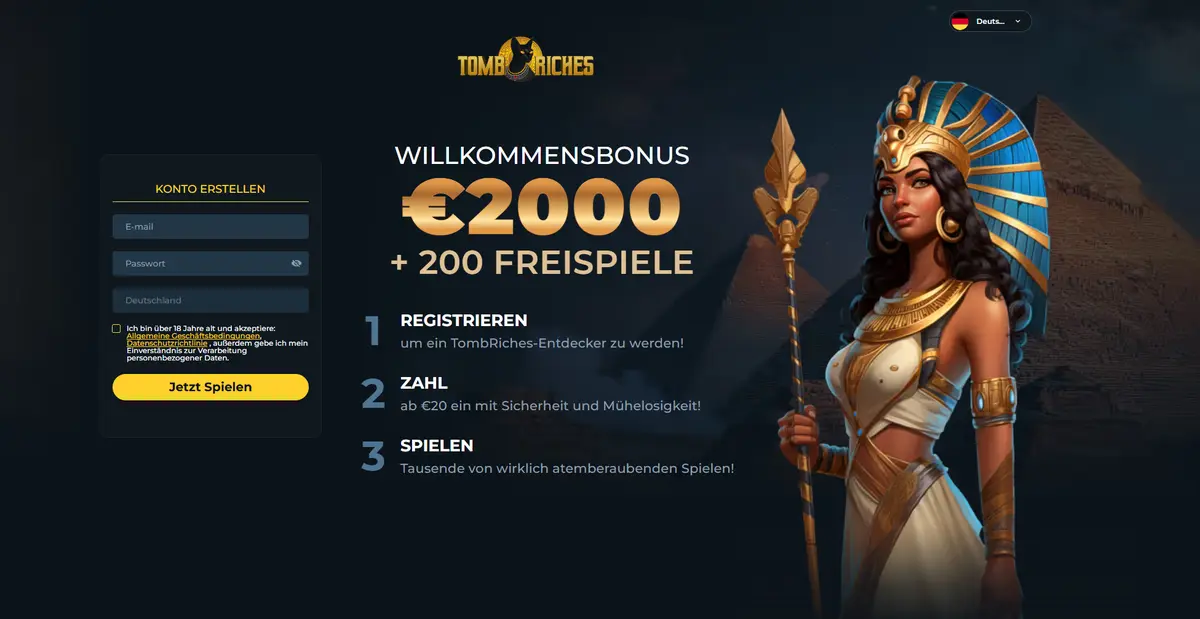 Tomb Riches Sofort Auszahlung Casino